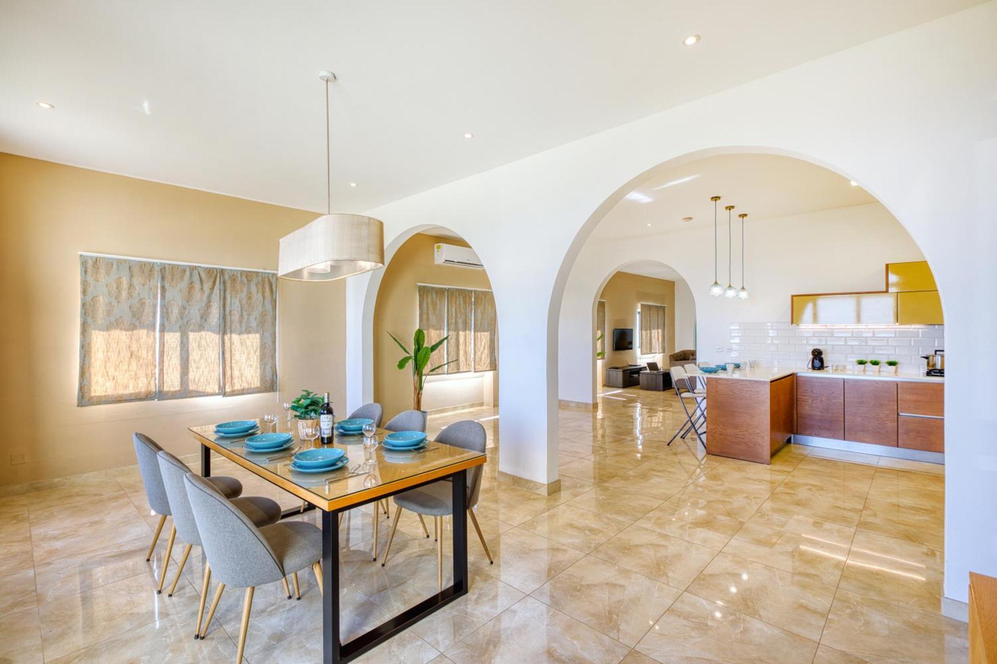 Spacious, Bright, Valley & Sea View Maisonette Xagħra Exterior foto