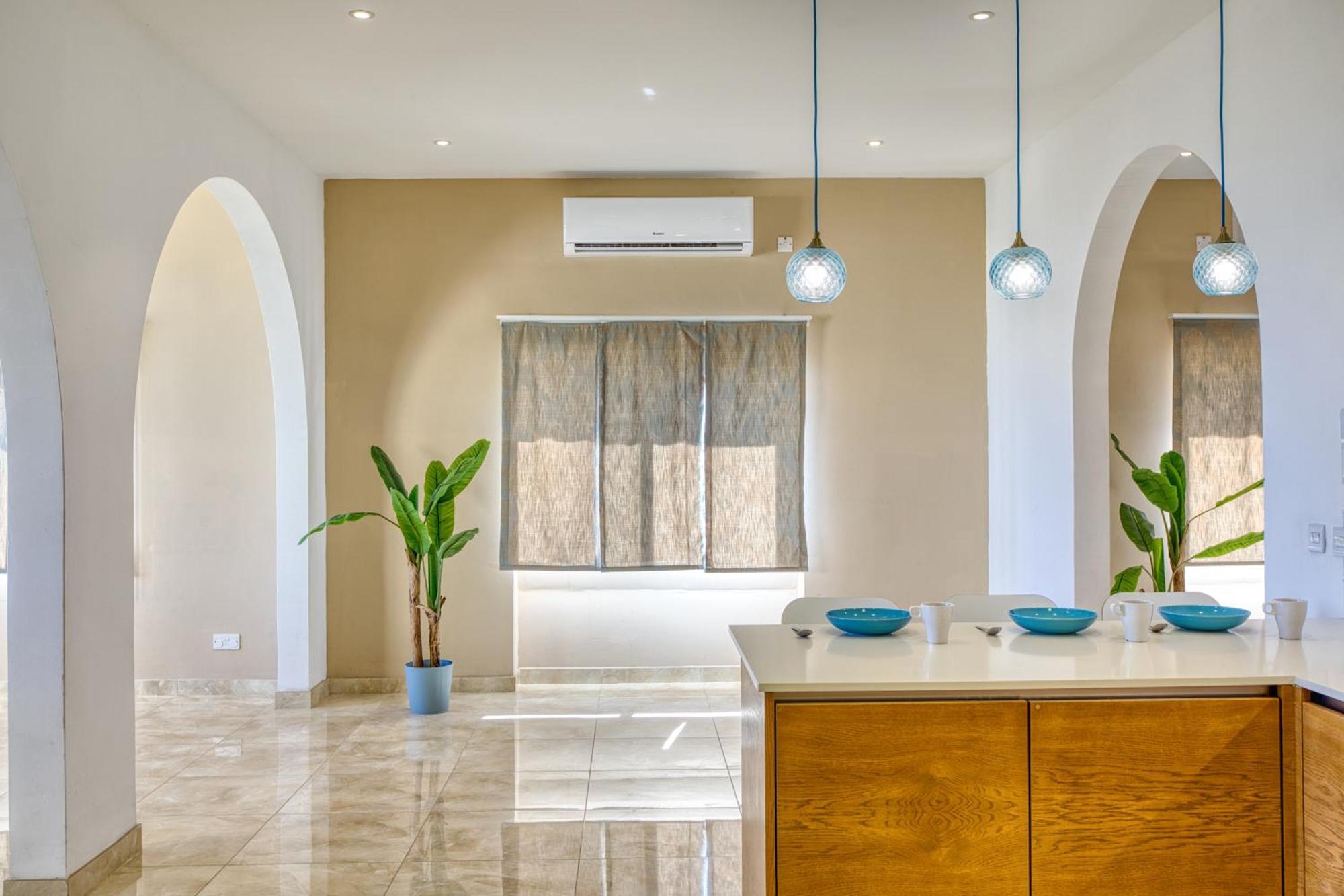 Spacious, Bright, Valley & Sea View Maisonette Xagħra Exterior foto